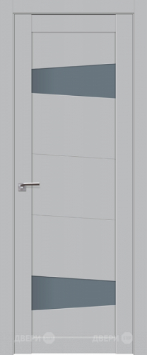 Межкомнатная дверь ProfilDoors 2-84U Манхэттен (графит) в Павловском Посаде