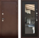 Входная металлическая Дверь Снедо Сити Венге с зеркалом в Павловском Посаде