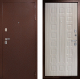 Входная металлическая Дверь Дверной Континент Рубикон - 1 Сандал Белый в Павловском Посаде