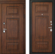 Входная металлическая Дверь (Дверной Континент) Порта Темный орех в Павловском Посаде