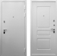 Входная металлическая Дверь Ратибор Бланко 3К Белый матовый в Павловском Посаде