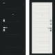 Входная металлическая Дверь Bravo Сити Kale Букле черное/Off-white в Павловском Посаде