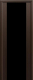 Межкомнатная дверь ProfilDoors 8X венге мелинга (черный триплекс) в Павловском Посаде