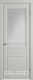 Межкомнатная дверь К2 ПО светло-серая эмаль в Павловском Посаде