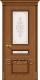 Межкомнатная дверь со стеклом Стиль (Орех) в Павловском Посаде