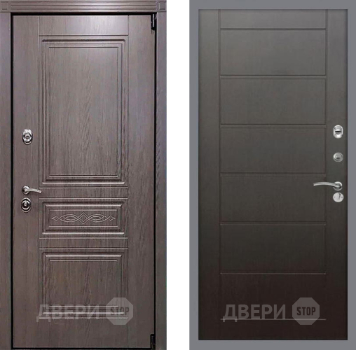 Входная металлическая Дверь Рекс (REX) Пренмиум-S Сити Венге в Павловском Посаде