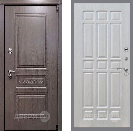 Входная металлическая Дверь Рекс (REX) Пренмиум-S FL-33 Лиственница беж в Павловском Посаде