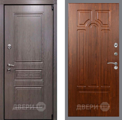 Входная металлическая Дверь Рекс (REX) Пренмиум-S FL-58 Морёная берёза в Павловском Посаде