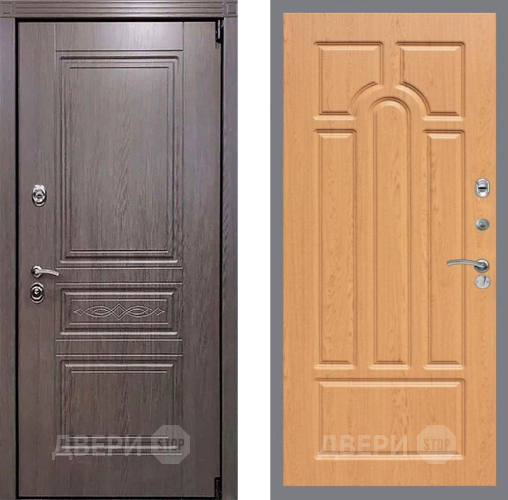 Входная металлическая Дверь Рекс (REX) Пренмиум-S FL-58 Дуб в Павловском Посаде