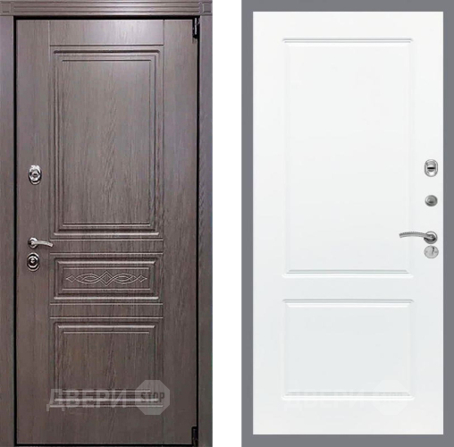 Входная металлическая Дверь Рекс (REX) Пренмиум-S FL-117 Силк Сноу в Павловском Посаде