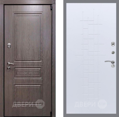 Входная металлическая Дверь Рекс (REX) Пренмиум-S FL-289 Белый ясень в Павловском Посаде