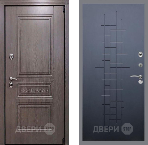 Входная металлическая Дверь Рекс (REX) Пренмиум-S FL-289 Ясень черный в Павловском Посаде