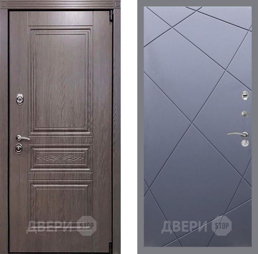 Дверь Рекс (REX) Пренмиум-S FL-291 Силк титан в Павловском Посаде