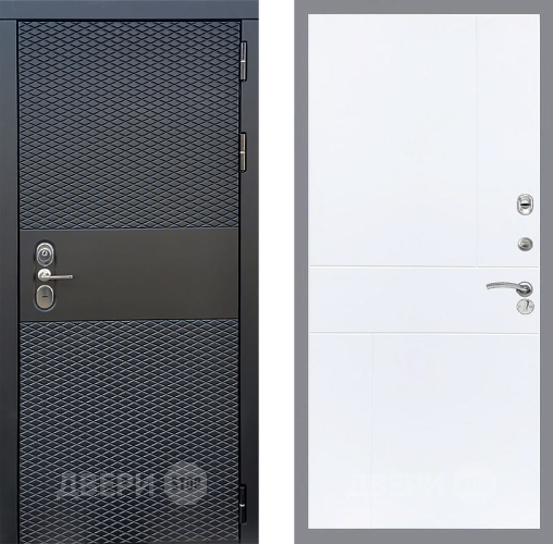 Входная металлическая Дверь Стоп БЛЭК CISA ФЛ-290 Силк Сноу в Павловском Посаде