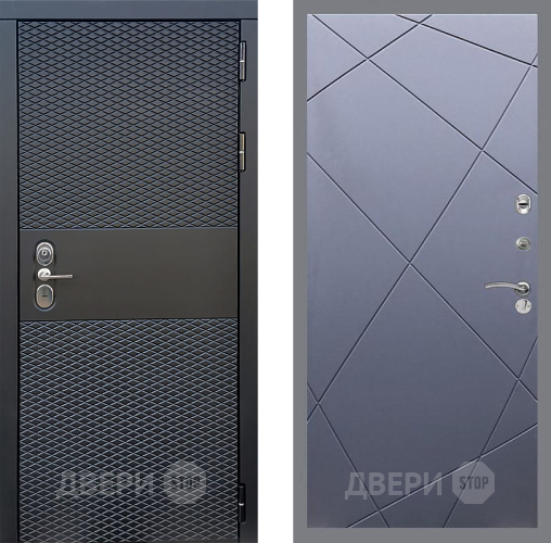 Входная металлическая Дверь Стоп БЛЭК CISA ФЛ-291 Силк титан в Павловском Посаде