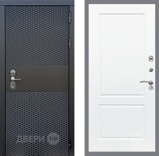 Входная металлическая Дверь Стоп БЛЭК CISA ФЛ-117 Силк Сноу в Павловском Посаде