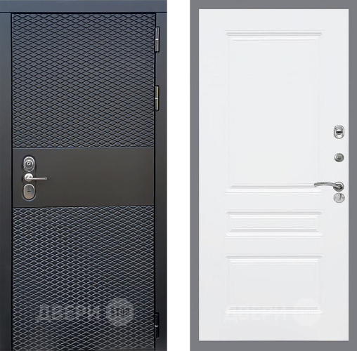 Входная металлическая Дверь Стоп БЛЭК CISA ФЛ-243 Силк Сноу в Павловском Посаде