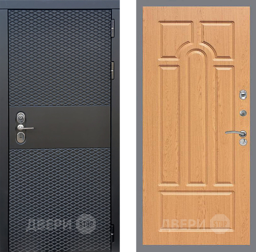 Входная металлическая Дверь Стоп БЛЭК CISA ФЛ-58 Дуб в Павловском Посаде