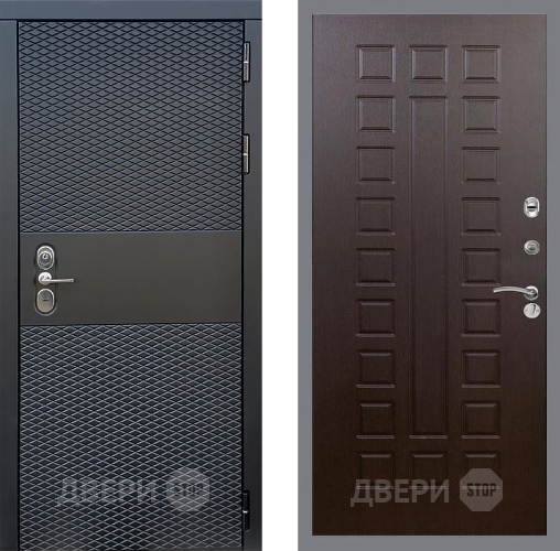 Входная металлическая Дверь Стоп БЛЭК CISA ФЛ-183 Венге в Павловском Посаде