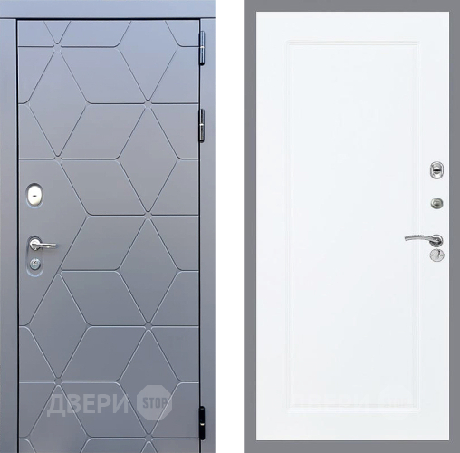 Входная металлическая Дверь Стоп КОСМО ФЛ-119 Силк Сноу в Павловском Посаде