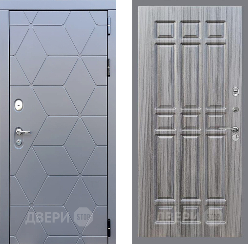 Входная металлическая Дверь Стоп КОСМО ФЛ-33 Сандал грей в Павловском Посаде