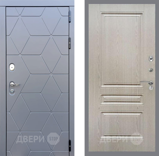 Дверь Стоп КОСМО ФЛ-243 Беленый дуб в Павловском Посаде