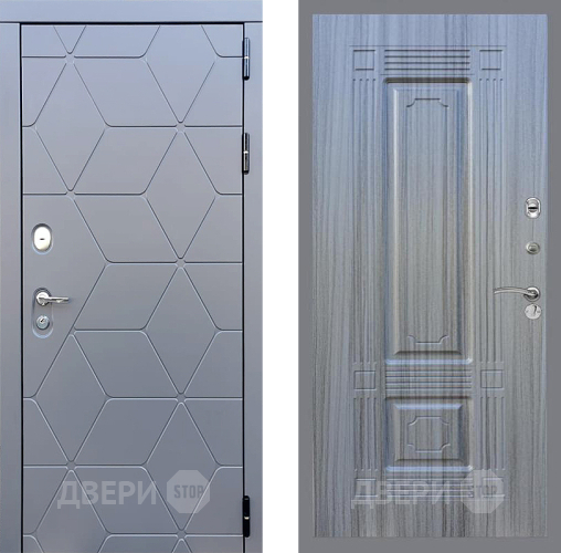Входная металлическая Дверь Стоп КОСМО ФЛ-2 Сандал грей в Павловском Посаде