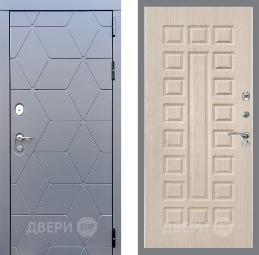 Дверь Стоп КОСМО ФЛ-183 Беленый дуб в Павловском Посаде