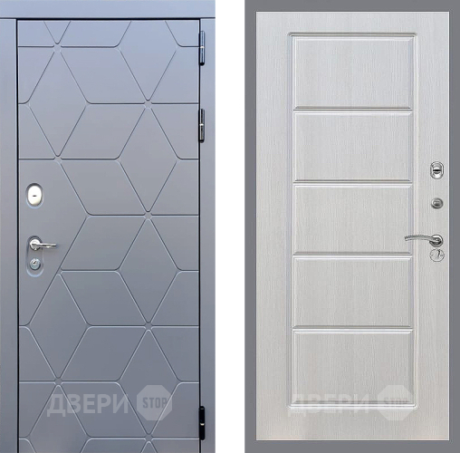 Входная металлическая Дверь Стоп КОСМО ФЛ-39 Лиственница беж в Павловском Посаде