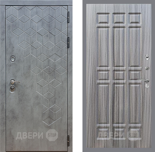 Входная металлическая Дверь Стоп БЕТОН ФЛ-33 Сандал грей в Павловском Посаде