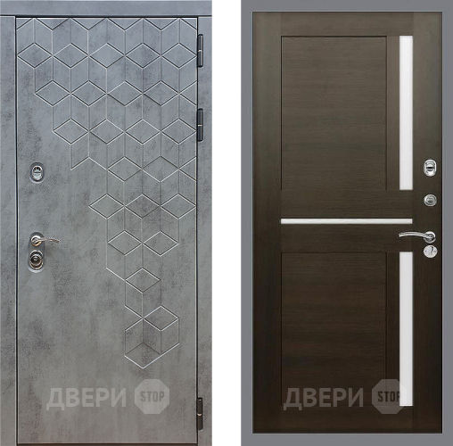 Дверь Стоп БЕТОН СБ-18 Венге в Павловском Посаде