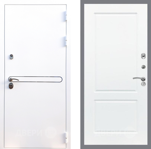 Входная металлическая Дверь Стоп Лайн Вайт ФЛ-117 Силк Сноу в Павловском Посаде