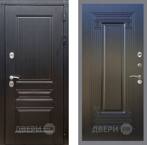 Входная металлическая Дверь Стоп МЕГАПОЛИС ФЛ-4 Венге в Павловском Посаде