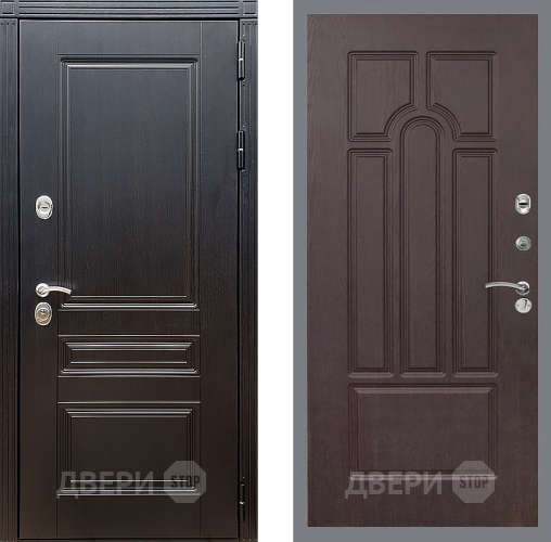 Дверь Стоп МЕГАПОЛИС ФЛ-58 Венге в Павловском Посаде