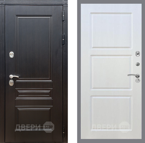 Входная металлическая Дверь Стоп МЕГАПОЛИС ФЛ-3 Лиственница беж в Павловском Посаде