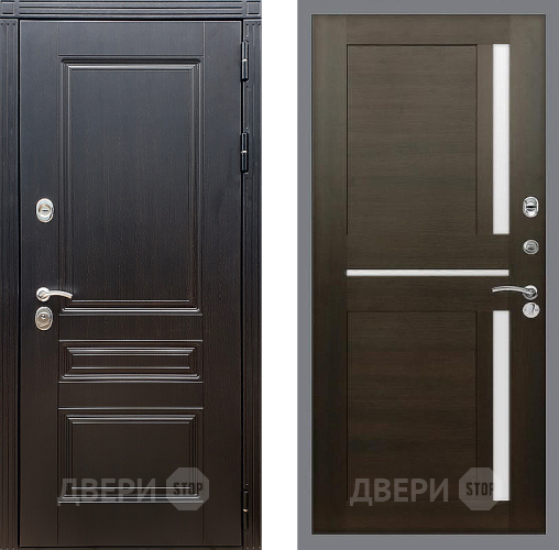 Дверь Стоп МЕГАПОЛИС СБ-18 Венге в Павловском Посаде