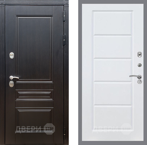 Входная металлическая Дверь Стоп МЕГАПОЛИС ФЛ-39 Силк Сноу в Павловском Посаде