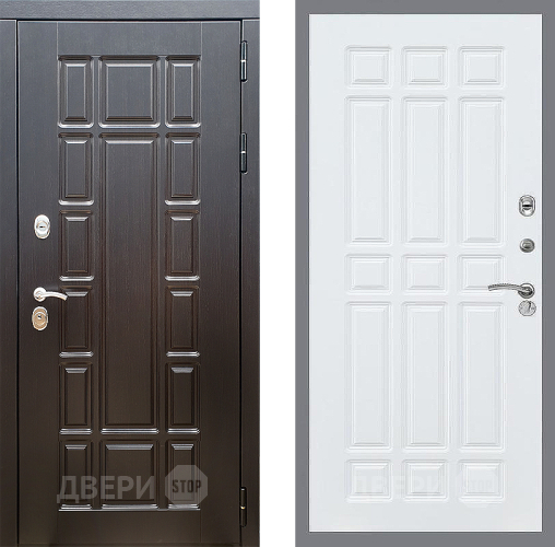 Входная металлическая Дверь Стоп НЬЮ ЙОРК ФЛ-33 Силк Сноу в Павловском Посаде