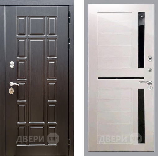 Входная металлическая Дверь Стоп НЬЮ ЙОРК СБ-18 Лиственница беж в Павловском Посаде