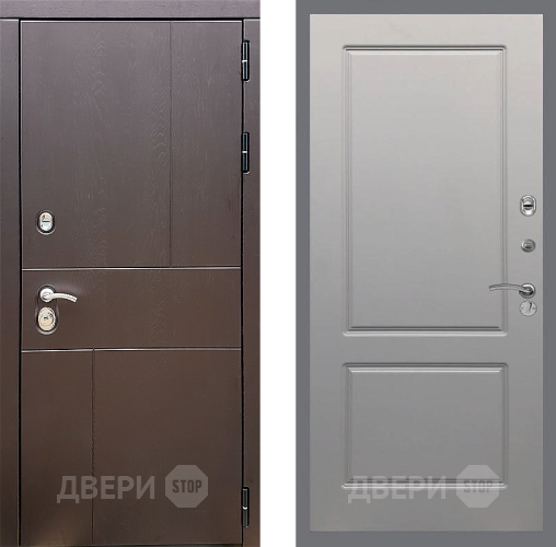 Дверь Стоп УРБАН ФЛ-117 Грей софт в Павловском Посаде