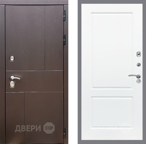 Дверь Стоп УРБАН ФЛ-117 Силк Сноу в Павловском Посаде
