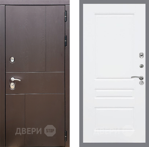 Дверь Стоп УРБАН ФЛ-243 Силк Сноу в Павловском Посаде