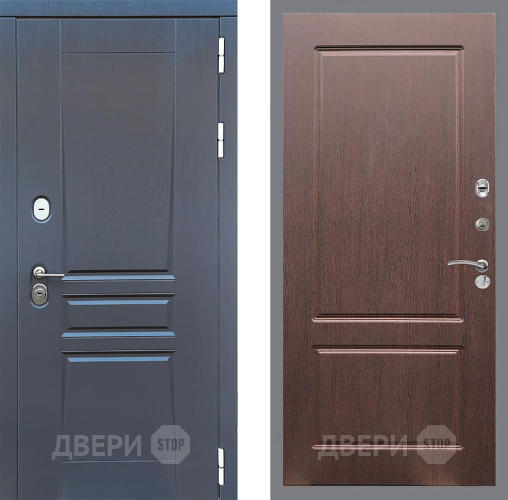 Дверь Стоп ПЛАТИНУМ ФЛ-117 Орех премиум в Павловском Посаде