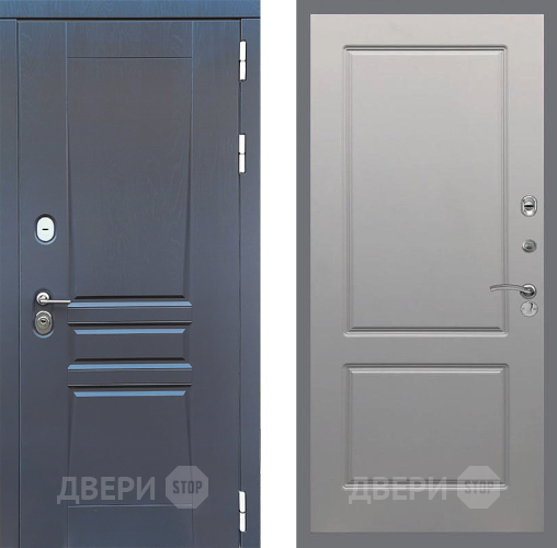 Входная металлическая Дверь Стоп ПЛАТИНУМ ФЛ-117 Грей софт в Павловском Посаде