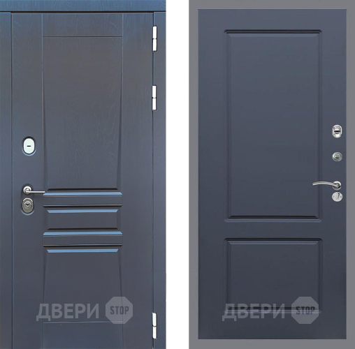 Входная металлическая Дверь Стоп ПЛАТИНУМ ФЛ-117 Силк титан в Павловском Посаде