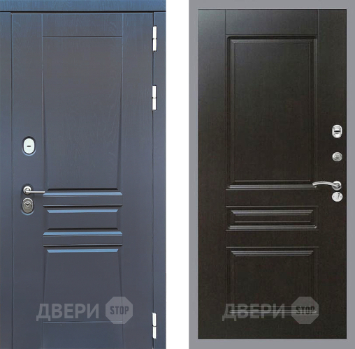 Входная металлическая Дверь Стоп ПЛАТИНУМ ФЛ-243 Венге в Павловском Посаде