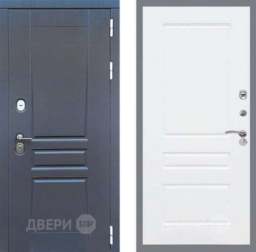 Входная металлическая Дверь Стоп ПЛАТИНУМ ФЛ-243 Силк Сноу в Павловском Посаде
