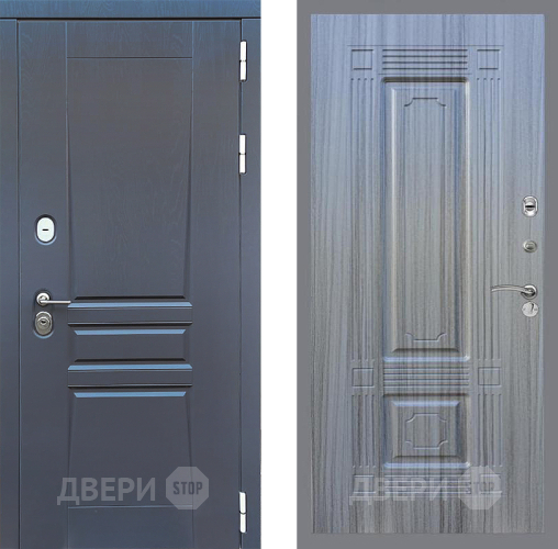 Входная металлическая Дверь Стоп ПЛАТИНУМ ФЛ-2 Сандал грей в Павловском Посаде