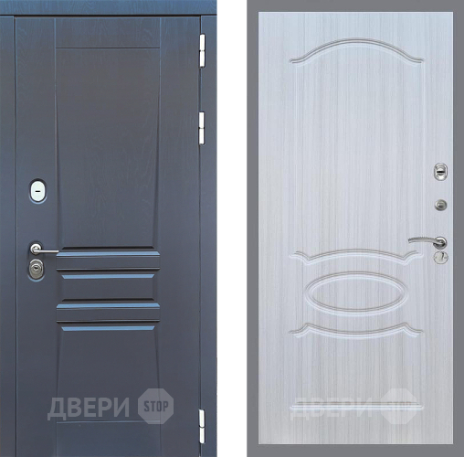 Входная металлическая Дверь Стоп ПЛАТИНУМ ФЛ-128 Сандал белый в Павловском Посаде