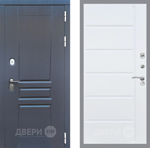 Дверь Стоп ПЛАТИНУМ ФЛ-102 Белый ясень в Павловском Посаде
